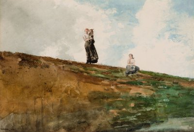 Beobachten von den Klippen von Winslow Homer